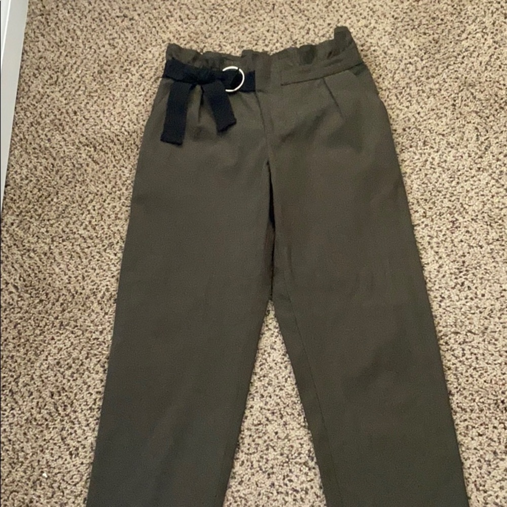 Girls Green Zara Trousers